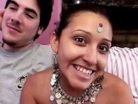 Watch this indian threesome featuring a beautiful pornstar Kareenah and two lucky studs