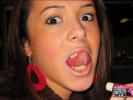 My cock tightly squeezed by gal�s mouth