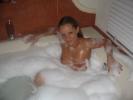 The hottest shots with amateur chicks taking foam aromatic bath