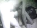 A couple is on a bed fucking each other. A third guy approached and undresses himself. He joins the couple and both guys fuck the girl at the same time in her pussy and her ass.