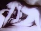 A girl is stripping in front of the camera, taking her bra and her white panties off. She lies down and has her hairy pussy licked by a naked guy. She plays with his dick for a while before he climbs on top of her in order to fuck her.