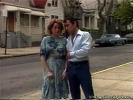A girl is walking down the street when she is approached by her neighbor. He takes her into his house where he seduces her. The both of them end up in the bed where he licks her pussy and she sucks his dick before they start fucking.