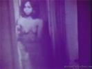 A black girl with very small tits is getting ready for a shower. A little later she enters the bedroom where a naked white guy is waiting for her. She climbs on the bed to have her pussy licked and then sits down on his lap to be fucked.