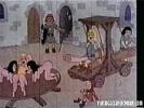 In this classic cartoon we go back to some very horny medieval times. We see one knight who uses his dick as a battering ram with which he screws all the ladies of the court and a very horny jousting contest where fucking is more important than winning.