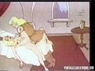 In this sexy version of the cartoon The Sleeping Beauty all the actors are horny as hell. The princess has it off with all the staff of the castle and the wicked witch shows the prince the way in exchange for a giant vibrator.