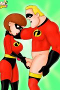 Mrs Incredible gets her precious snatch probed