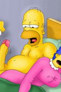 Shocking hardcore sex scenes featuring The Simpsons