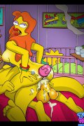 Simpsons fucking like rabbits in pools of hot cum