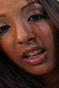 A dark skinned Indian girl gets fucked by an ebony stud